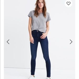 MADEWELL HIGH RISER SKINNY JEAN
